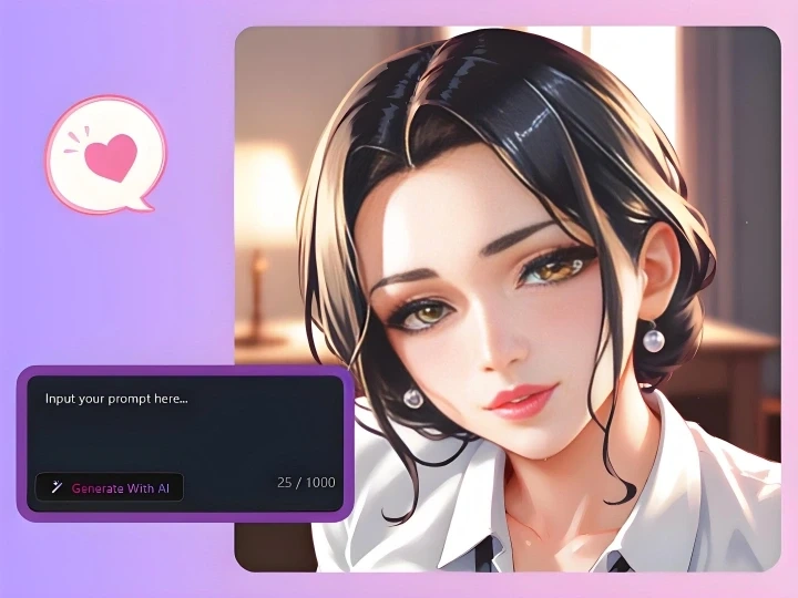 Create Adult Anime Characters from Text