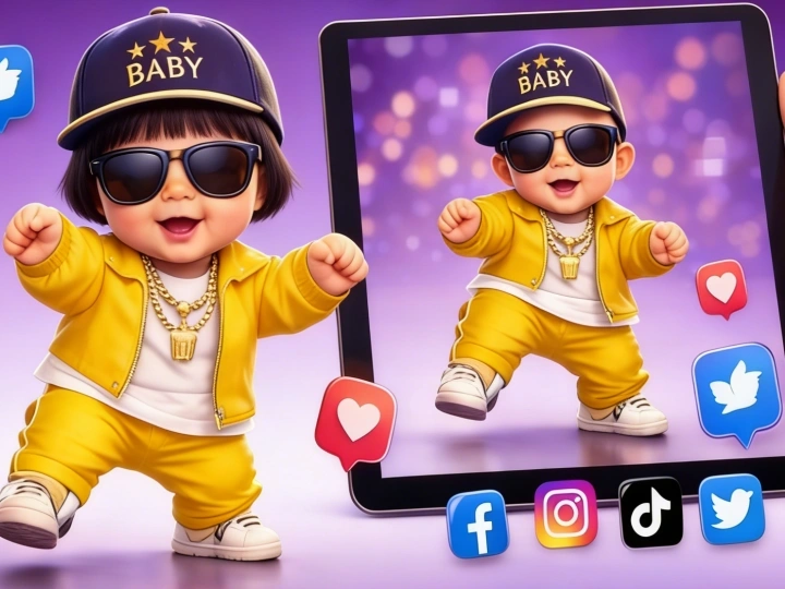 Tạo nội dung khiêu vũ thịnh hành cho bé cho TikTok